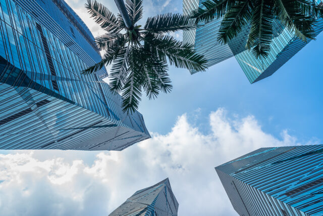 Business Bay skyline with Dubai Canal – prime location to buy property in Dubai