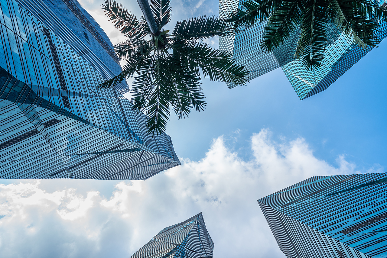 Business Bay skyline with Dubai Canal – prime location to buy property in Dubai